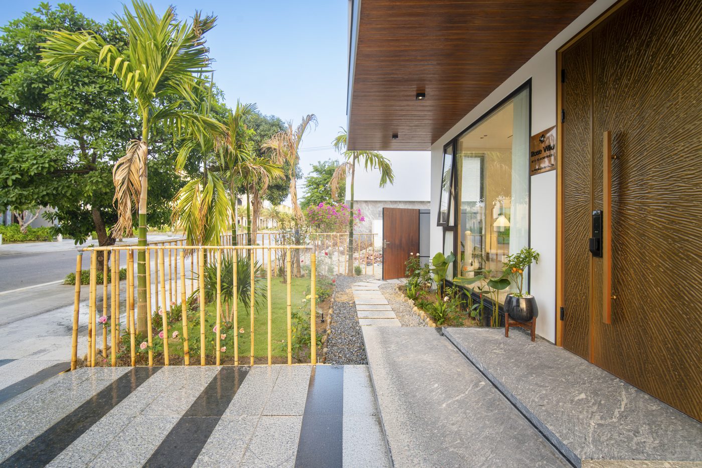 Mặt tiền Rose Villa tại Hòa Cường Đà Nẵng