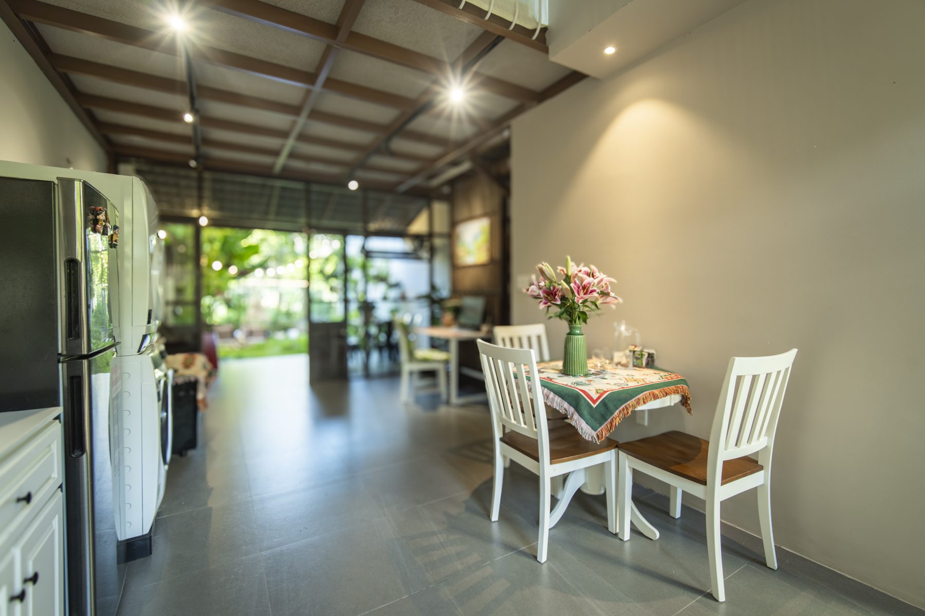 Không gian chill trong villa Bird of Paradise